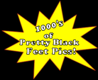 1000's of Pretty Black Feet Pics!